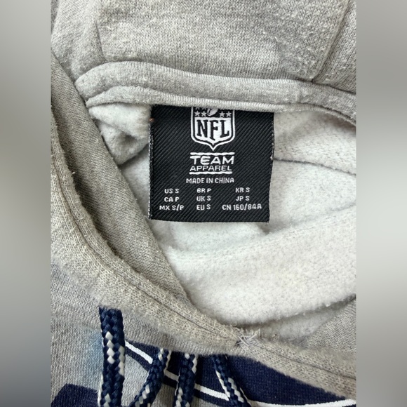 NFL Dallas Cowboys Gray Hoodie Women’s Pro Game Day Gear Football Sports Team 26 - Picture 15 of 17